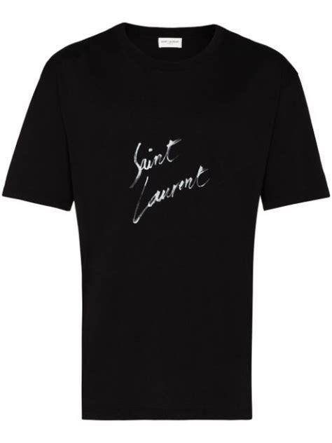 buy ysl t shirt online|farfetch st laurent tops.